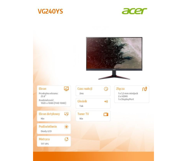 Acer Nitro VG240YSBMIIPX - 580493 - zdjęcie 5